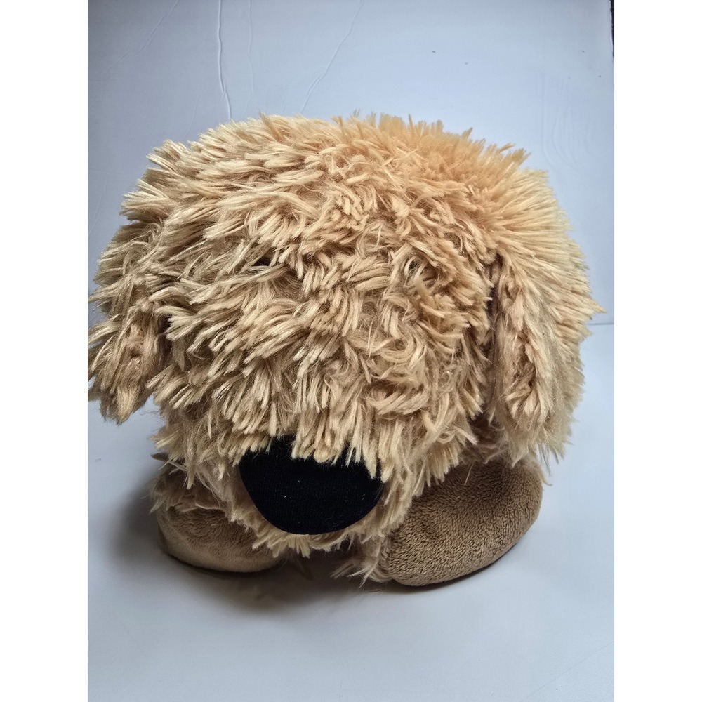 Jellycat Truffles Golden Retriever Dog Plush Weighted Pillow Shaggy Tan Retired